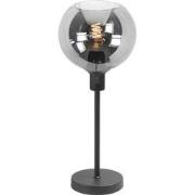 Landelijke Glazen Highlight Fantasy Globe E27 Tafellamp - Zwart