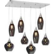 Highlight - Cambio - Hanglamp - E14 - 94 x 40  x  130cm - Nikkel