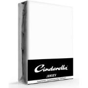 Cinderella Jersey Hoeslaken White-120 x 200 cm