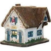 Efteling Huis van Vrouw Holle Kerstdorp - 19x14x16 cm - Porselein