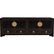 Fine Asianliving Chinese TV Kast Onyx Zwart - Orientique Collection