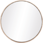 Look mirror - wandspiegel whitewash - Ø 27 cm