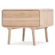 Fawn nightstand houten nachtkastje whitewash - 53 x 43 cm