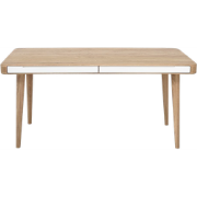 Ena table houten eettafel whitewash - 160 x 90 cm