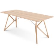 Tink table houten eettafel whitewash - 160 x 90 cm