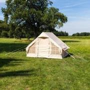 Tent Vier persoons Opblaasbaar Beige 300x200x210 cm