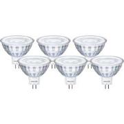 Philips CorePro GU5.3 LED Spot 4.4-35W 36D Warm Wit 6-Pack