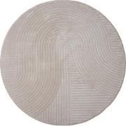 Vloerkleed Ella Beige Rond ø200 cm