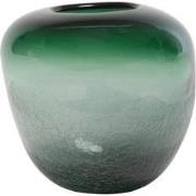 Light&living Vaas 20,5x19,5x19,5 cm TAPOLO glas grijs groen