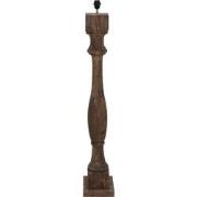 Light&living Vloerlamp 23x23x125 cm ROBBIA hout donker bruin