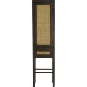 Light&living Kast met lade 45x40x180 cm NIPOS mango hout donker bruin