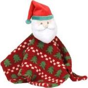 Unique Living - Knuffeldoekje Plush Xmas Friends 38x38cm Santa