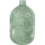 J-line - Vaas Fore Glas Groen - 25x25x45cm