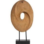 Light&living Ornament op voet 24x9x46,5 cm ZORATI hout naturel+zwart