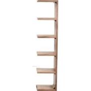 Boekenkast Naturel Acaciahout - 30x35x137cm - Vienne