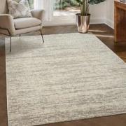 Relax Oslo - Laagpolig Effen Vloerkleed - Modern Tapijt - Creme- 400x5...