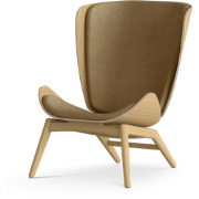 The Reader houten fauteuil Sugar Brown