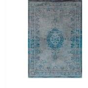 Louis de Poortere Vloerkleed - Fading World Grey Turquoise 8255 - 170 ...