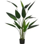 Mica Decorations Kunstboom Heliconia - 90x90x150 cm - Polyester - Groe...