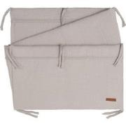 Baby's Only Bedbumper - Bedomrander Breeze - Urban Taupe - 180x40 cm -...