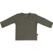 Baby's Only Truitje Melange - Khaki - 56 - 100% ecologisch katoen