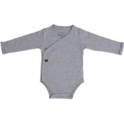 Baby's Only Rompertje lange mouw Melange - Grijs - 62 - 100% ecologisc...