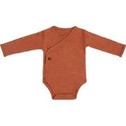 Baby's Only Rompertje lange mouw Melange - Honey - 56 - 100% ecologisc...