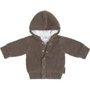 Baby's Only Vestje met capuchon teddy Soul - Mokka - 68 - 100% ecologi...