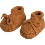 Baby's Only Slofjes teddy Soul - Caramel - 0-3 mnd - 100% ecologisch k...