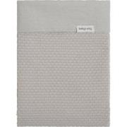 Baby's Only Gebreid baby dekbedovertrek Sky - Urban Taupe - 100x135 cm