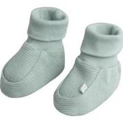 Baby's Only Slofjes Pure - Dusty Green - 0-3 mnd - 100% ecologisch kat...