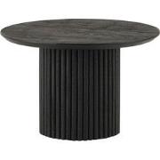 Salontafel Ø60, Acacia Black