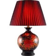 Fine Asianliving Chinese Tafellamp Porselein Chinese Pioenen Rood