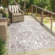 Tapijtenloods Sun In- & Outdoor Vloerkleed Laagpolig Beige- 60x110 CM