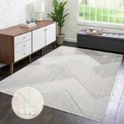 Tapijtenloods Vloerkleed Lindo Modern Woonkamer Creme Terra Laagpolig-...