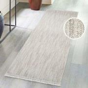 Clasico Vloerkleed Woonkamer Laagpolig Taupe Tapijt- 80x300 CM