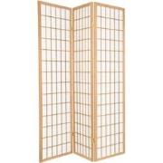 Fine Asianliving Japanse Kamerscherm B135xH180cm 3 Panelen Shoji