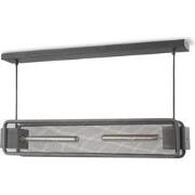 Home sweet home hanglamp Weave Beam 2 lichts - zwart