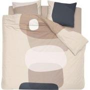 Damai Dekbedovertrek Miro Double Cream-Lits-jumeaux (240 x 200/220 cm)