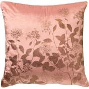 Dutch Decor ROSALIE - Kussenhoes 45x45 cm - velvet - bloemen en blaadj...