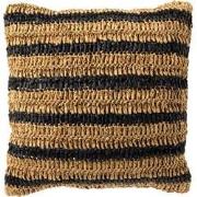 Dutch Decor ANTONY - Sierkussen 45x45 cm - strepen van raffia - Raven ...