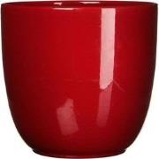 5 stuks - Bloempot Pot rond es/7 tusca 7.5 x 8.5 cm d.rood Mica