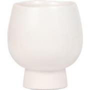 Kolibri Home | Scandic white bloempot - Witte keramieken sierpot - Ø9c...