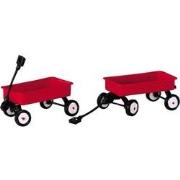 Red wagons