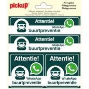 Pick whatsapp buurtpr 15x15 cm 4st