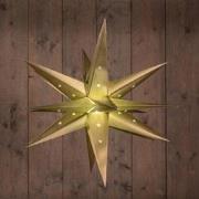 B.O.T. Gold 3D Star 60 cm 10Led Warm White 1,5M