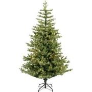 Geneva fir prelit d136h240 cm groen/wt