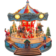 Carrousel Met Kerstman