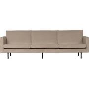 BePureHome Rodeo 3-Zits Bank - Velvet - Khaki - 85x277x86