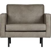 BePureHome Rodeo Fauteuil - Eco-leder - Elephant - 85x105x86